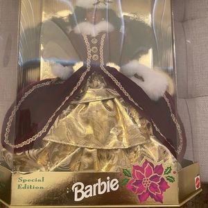 Black Hoilday Barbie Vintage